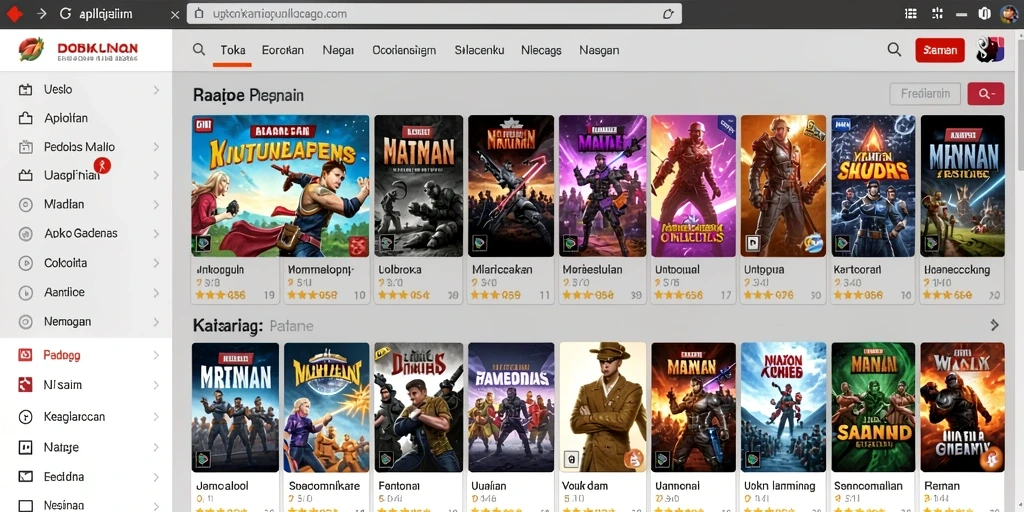 Tampilan antarmuka yang menarik dan intuitif.