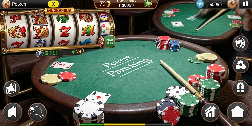 Tampilan menarik dari mesin slot yang tersedia.