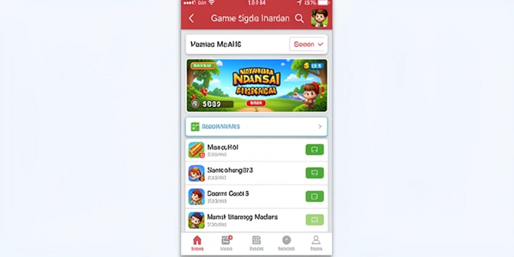 Screenshot dari level pertama yang menampilkan grafis memukau.