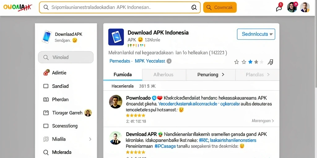 Tampilan antarmuka yang ramah pengguna.