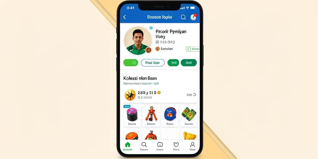Tampilan awal yang menarik dan intuitif.