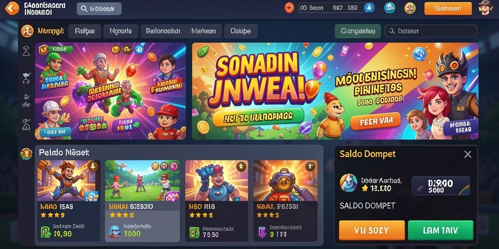 Tampilan antarmuka yang menarik dan mudah dinavigasi.