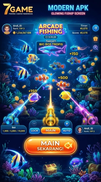Galeri pratinjau visual 7game build APK resmi terbaru
